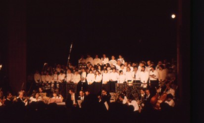 1981 à l'abbaye de Celles-sur-Belle : l'Orchestre Poitou-Charentes pour le Requiem de Mozart