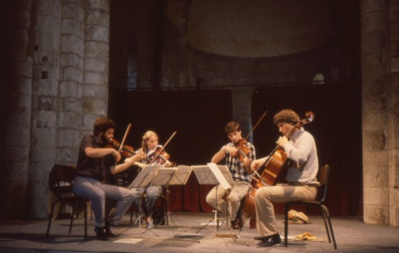 1982 : quatuor AMATI - 1er prix du concours d’Evian 1981