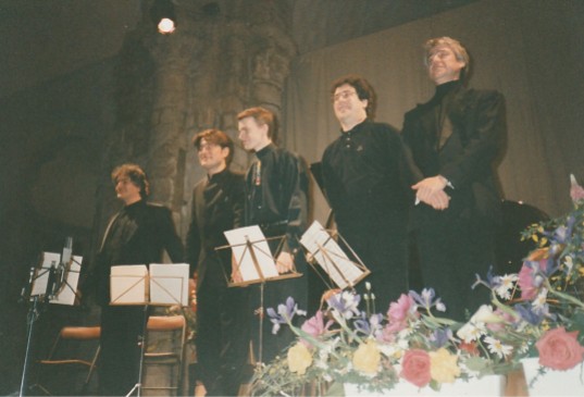 1996, European Soloists Chamber Ensemble en Quintet (Hervé Joulain au cor)