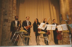 1997 : Raphaël Pidoux, violoncelle et le Quatuor Mosaïques