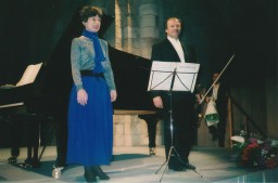 2001 Anne Queffelec piano et Regis Pasquier violon